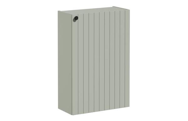 VitrA Root Groove 55cm 1 Door Slim Lower/Base Unit (RH Hinge) - Matt Retro Green